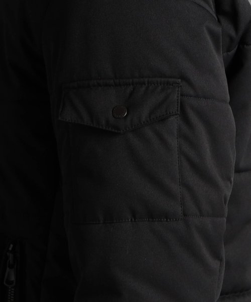 フードプリント中綿ブルゾン 