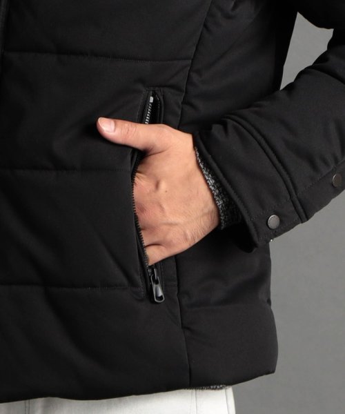 フードプリント中綿ブルゾン 