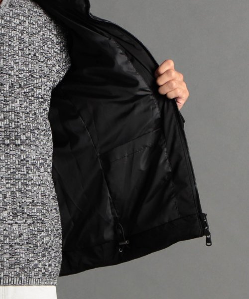 フードプリント中綿ブルゾン 