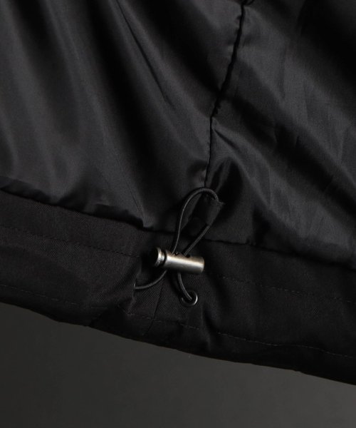 フードプリント中綿ブルゾン 