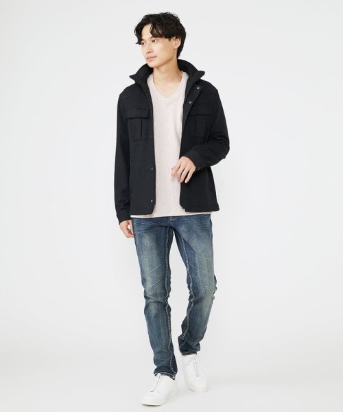 MK homme(エムケーオム)/【WEB限定】楊柳クレープカットソー/img05