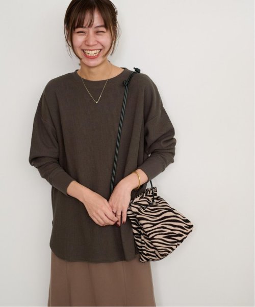 JOURNAL STANDARD relume(ジャーナルスタンダード　レリューム)/《追加5》TCワッフルオーバーサイズロングスリーブTシャツ/img22