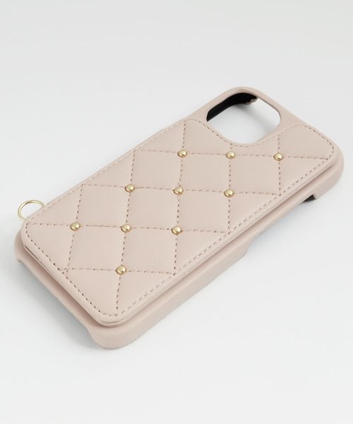 CECIL McBEE(セシルマクビー)/iPhone15 iphone15pro ケース セシルマクビー CECIL McBEE キルティング 背面ケース iphone15 pro スマホケース/img11