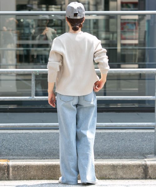 URBAN RESEARCH Sonny Label(アーバンリサーチサニーレーベル)/SLAB Rib W－zip Cardigan/img09