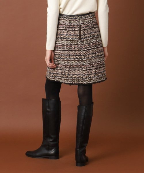 ツイードミニスカート 