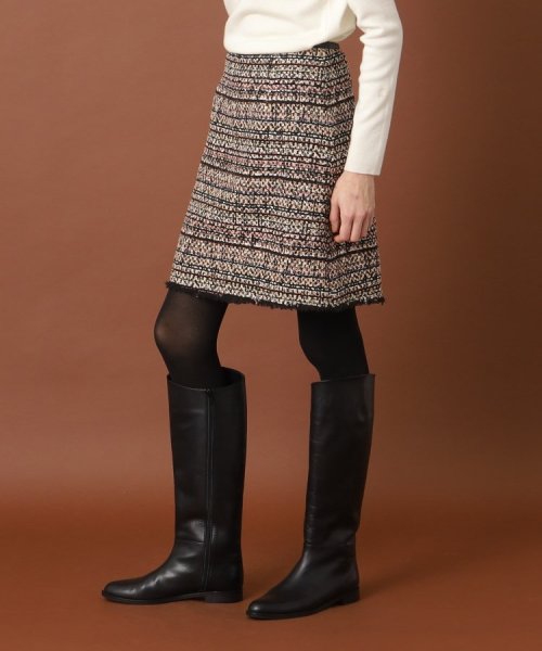 ツイードミニスカート 