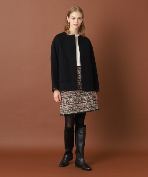 ツイードミニスカート 