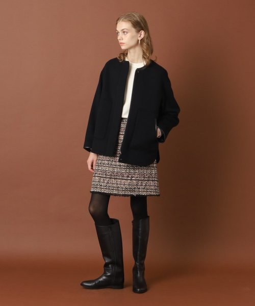 ツイードミニスカート 