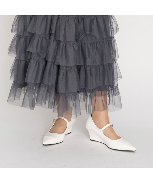 SVEC(シュベック)/パンプス ウェッジソール オフィス ストラップ 黒 歩きやすい 痛くない きれいめ レディース 結婚式 メリージェーン シューズ 靴 ポインテッドトゥ/img16
