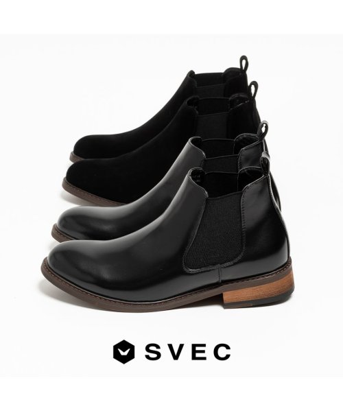 SVEC(シュベック)/サイドゴアブーツ ショートブーツ メンズ/img34