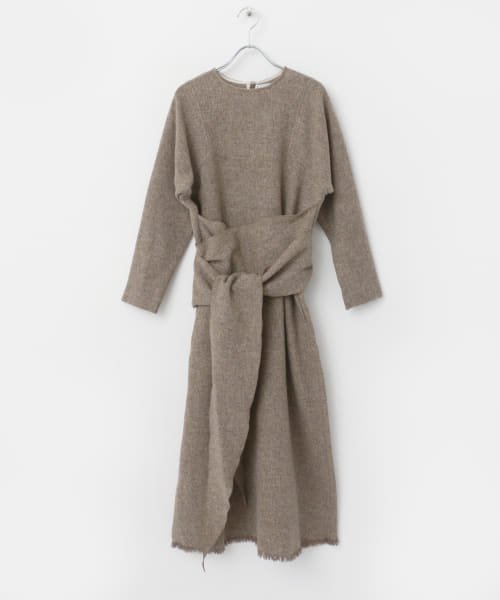 URBAN RESEARCH DOORS(アーバンリサーチドアーズ)/ARCHI　WOOL TWILL DRESS/img05