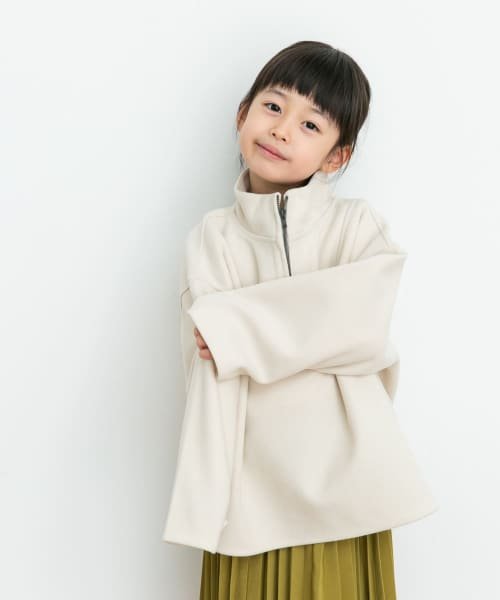 URBAN RESEARCH DOORS（Kids）(アーバンリサーチドアーズ（キッズ）)/『親子リンク』add fabrics ハーフジップ(KIDS)/img03