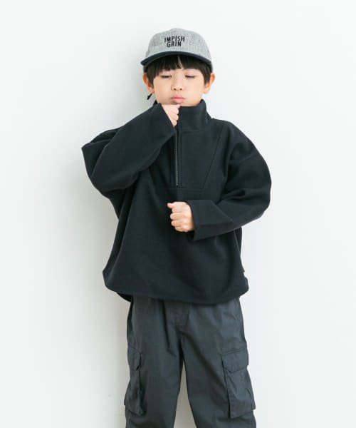 URBAN RESEARCH DOORS（Kids）(アーバンリサーチドアーズ（キッズ）)/『親子リンク』add fabrics ハーフジップ(KIDS)/img12