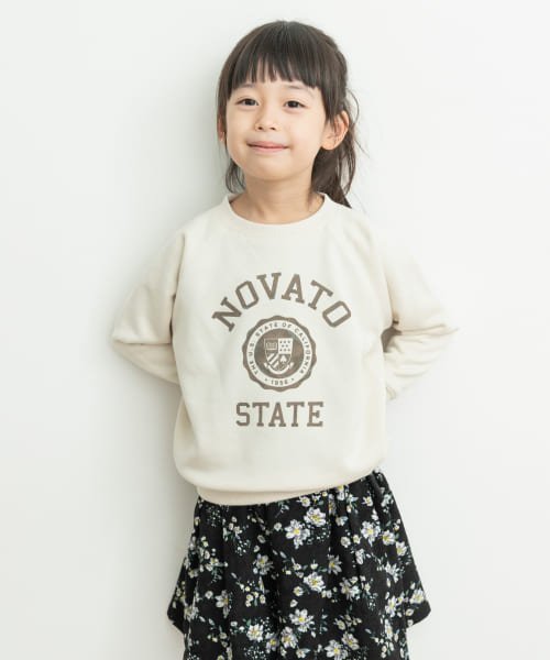 URBAN RESEARCH DOORS（Kids）(アーバンリサーチドアーズ（キッズ）)/『親子リンク』フロッキープリントスウェット(KIDS)/img01