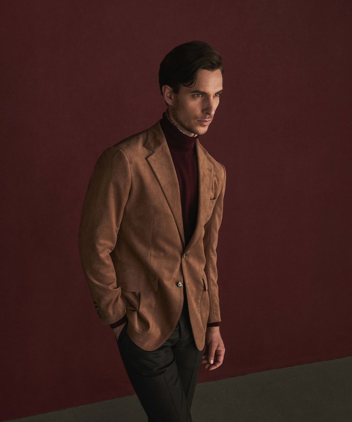 イージーケア】ウルトラスエードサファリジャケット(505654703