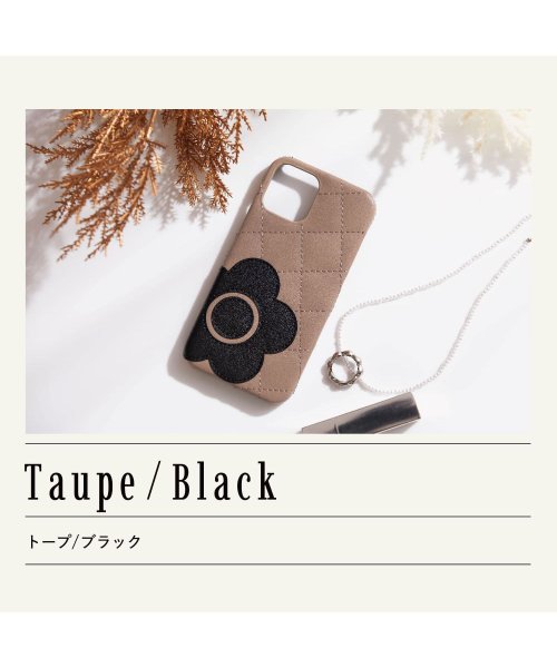 MARY QUANT(マリークヮント)/MARY QUANT マリークヮント iPhone 14 13 ケース スマホケース 携帯 レディース PU QUILT LEATHER BACK CASE ブ/img08