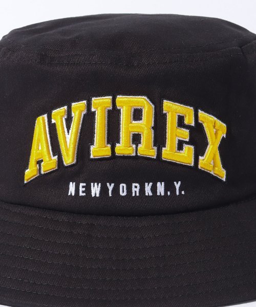 AVIREX(AVIREX)/AVIREX COLLEDG EMB BUCKET HAT/img07