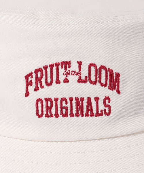FRUIT OF THE LOOM(フルーツオブザルーム)/FRUIT OF THE LOOM － EMBROIDERY BUCKET HAT type B/img09