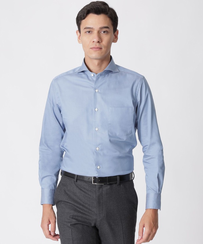 紳士シャツ ZIP FIVE シャツ 「ZIP FIVE」 CVCオックス レギュラーカラー