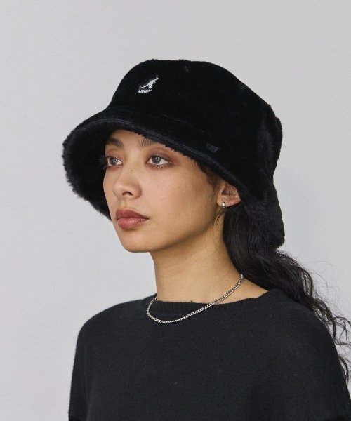 KANGOL(KANGOL)/KANGOL FAUX FUR BUCKET/img05