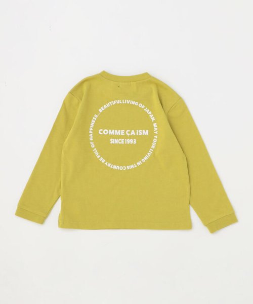 COMME CA ISM KIDS(コムサイズム（キッズ）)/ロゴプリント　長袖Ｔシャツ　/img01
