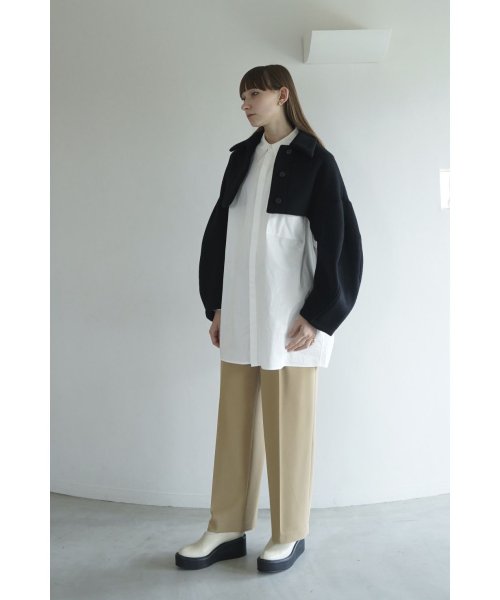 CLANE(クラネ)/ROUND SLEEVE SHORT JACKET/img05