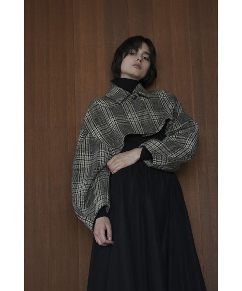 CLANE(クラネ)/ROUND SLEEVE SHORT JACKET/img08