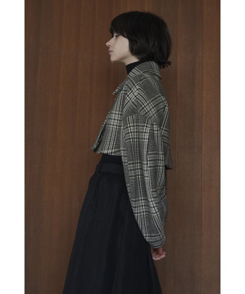 CLANE(クラネ)/ROUND SLEEVE SHORT JACKET/img09