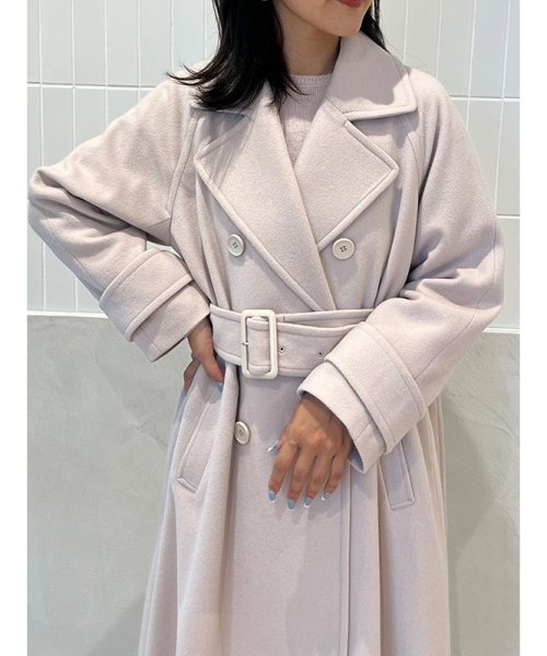 ウールマニッシュチェスターコート 素材 着丈 120cm バスト 113cm ゆき丈 5cm 前下がり 41cm 裾幅 193cm