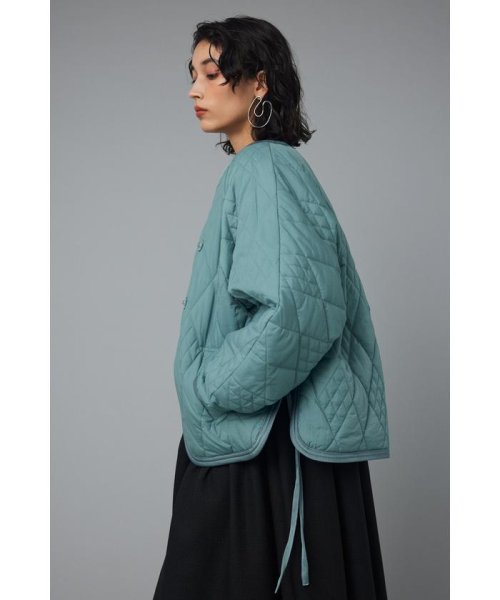 HeRIN.CYE(ヘリンドットサイ)/Cocoon qulting jacket/img19