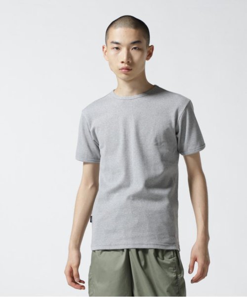 AVIREX(AVIREX)/《DAILY/WEB限定》RIB S/S CREW NECK T－SHIRT/同色プリント リブ 半袖 クルーネック Tシャツ  デイリー/img06