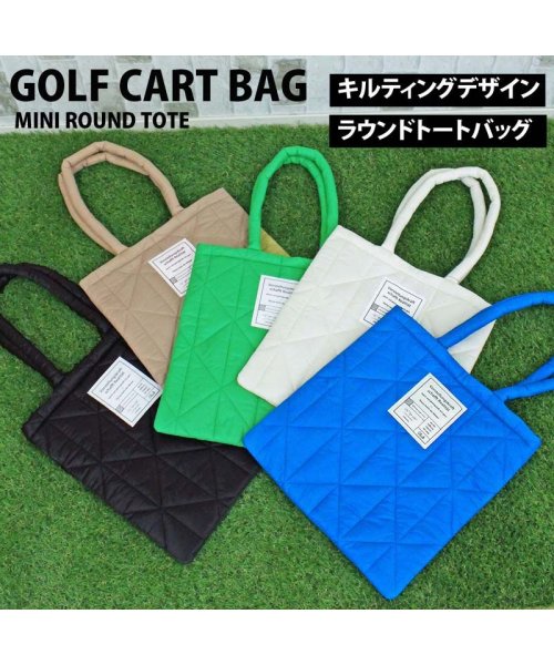 TopIsm(トップイズム)/ゴルフ カートバッグ ラウンドバッグ メンズ レディース ミニトートバッグ pa 肩掛け A4収納 小物 かばん 鞄 小さめ/img01