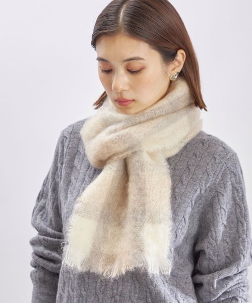 SHIPS WOMEN(シップス　ウィメン)/CUSHENDALE:MOHAIR DRUMIN STOLE ◇/img07