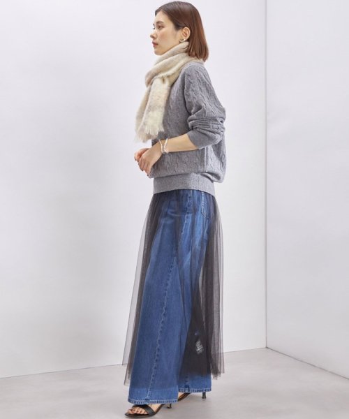 SHIPS WOMEN(シップス　ウィメン)/CUSHENDALE:MOHAIR DRUMIN STOLE ◇/img10