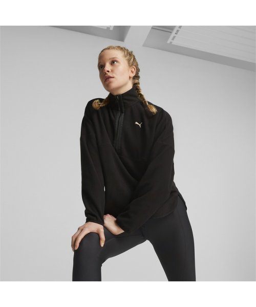 PUMA(プーマ)/ウィメンズ トレーニング PUMA FIT 1/2 ジップ フリース/img01