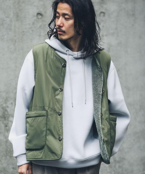 URBAN RESEARCH Sonny Label(アーバンリサーチサニーレーベル)/『別注』ARMY TWILL×Sonny Label　Reversible Vest/img13