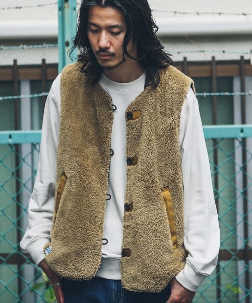 URBAN RESEARCH Sonny Label(アーバンリサーチサニーレーベル)/『別注』ARMY TWILL×Sonny Label　Reversible Vest/img36