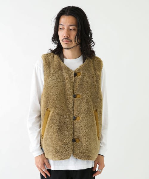 URBAN RESEARCH Sonny Label(アーバンリサーチサニーレーベル)/『別注』ARMY TWILL×Sonny Label　Reversible Vest/img43