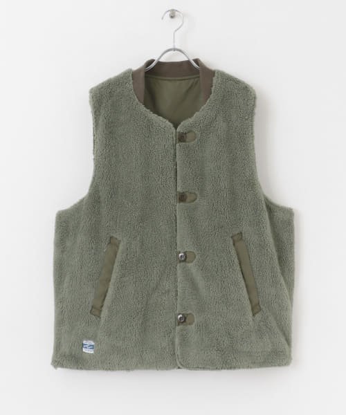 URBAN RESEARCH Sonny Label(アーバンリサーチサニーレーベル)/『別注』ARMY TWILL×Sonny Label　Reversible Vest/img49