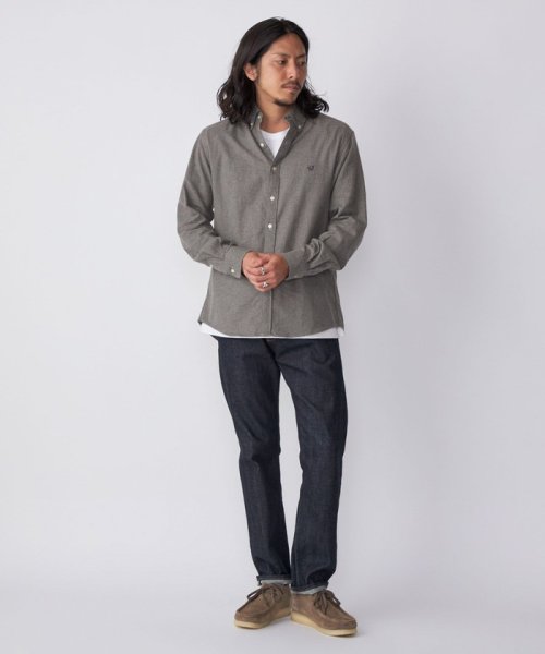 SHIPS MEN(シップス　メン)/*SHIPS: MADE IN JAPAN ワンポイント ロゴ 微起毛 ボタンダウンシャツ/img03