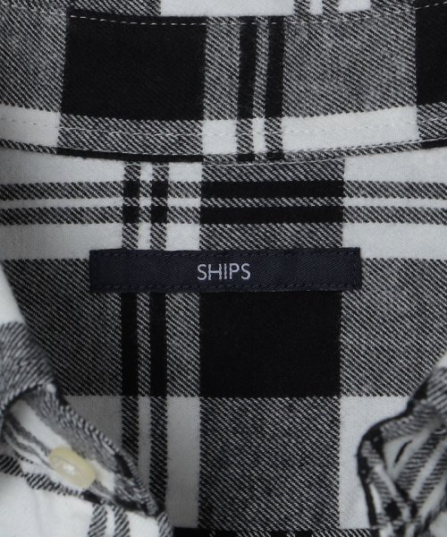 SHIPS MEN(シップス　メン)/*SHIPS: MADE IN JAPAN ワンポイント ロゴ チェック ボタンダウン ネルシャツ/img22