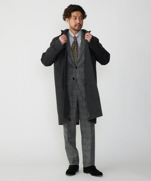 SHIPS MEN(シップス　メン)/SHIPS: LORO PIANA FABRIC ストーム システム バルマカン コート/img18