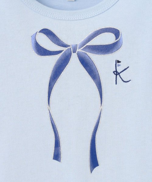 KUMIKYOKU KIDS(組曲KIDS)/【110－140cm】リボンアート Tシャツ/img11
