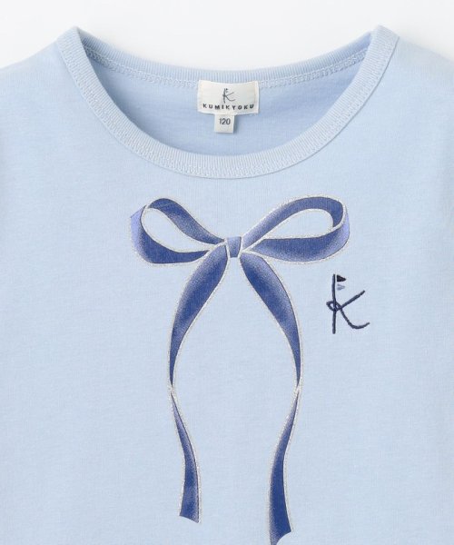 KUMIKYOKU KIDS(組曲KIDS)/【150－160cm】リボンアート Tシャツ/img13