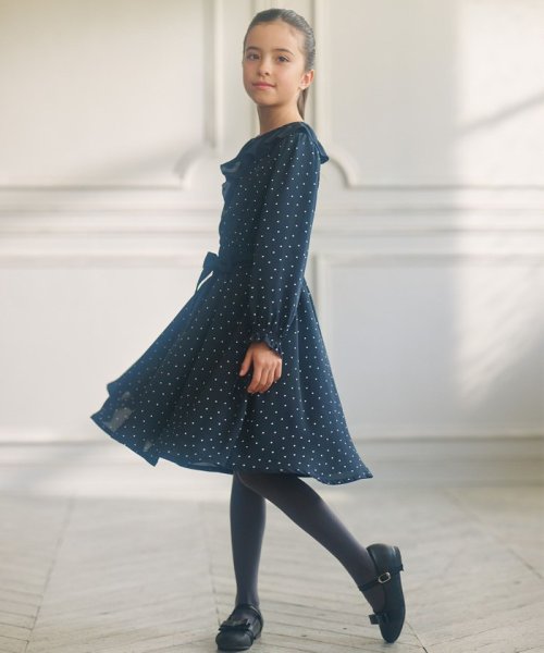 セール】【150－160cm】キャサリンドット ワンピース(505656262  