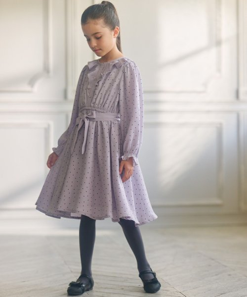セール】【150－160cm】キャサリンドット ワンピース(505656262  