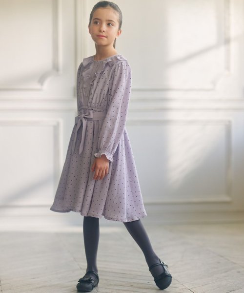 セール】【150－160cm】キャサリンドット ワンピース(505656262  