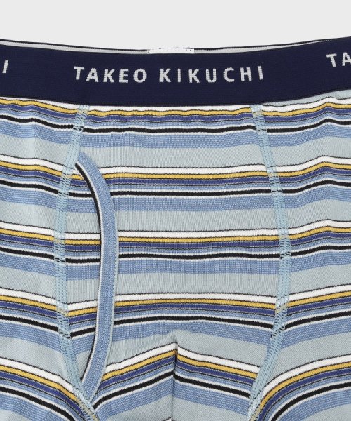 TAKEO KIKUCHI(タケオキクチ)/オルタネートボーダー柄 ボクサーパンツ/img03