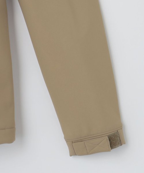 SHIPS: 〈洗濯機可能〉ストレッチ 裏フリース ポンチ マウンテンパーカー 