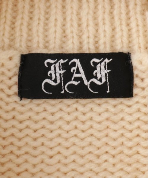 PULP(パルプ)/【FAF (FAKE AS FLOWERS) / フェイク アス フラワーズ】AIR BRUSHED KNIT COWICHAN/img10